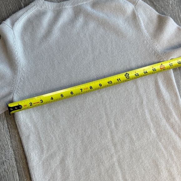 Vince. Women’s Half Sleeve Cashmere Tunic Sweater Taupe Size S SL0330 - Picture 4 of 4